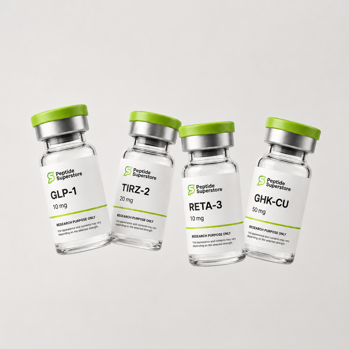 Peptide Superstore research peptide vials